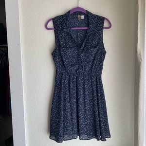 Navy Blue Summer Dress